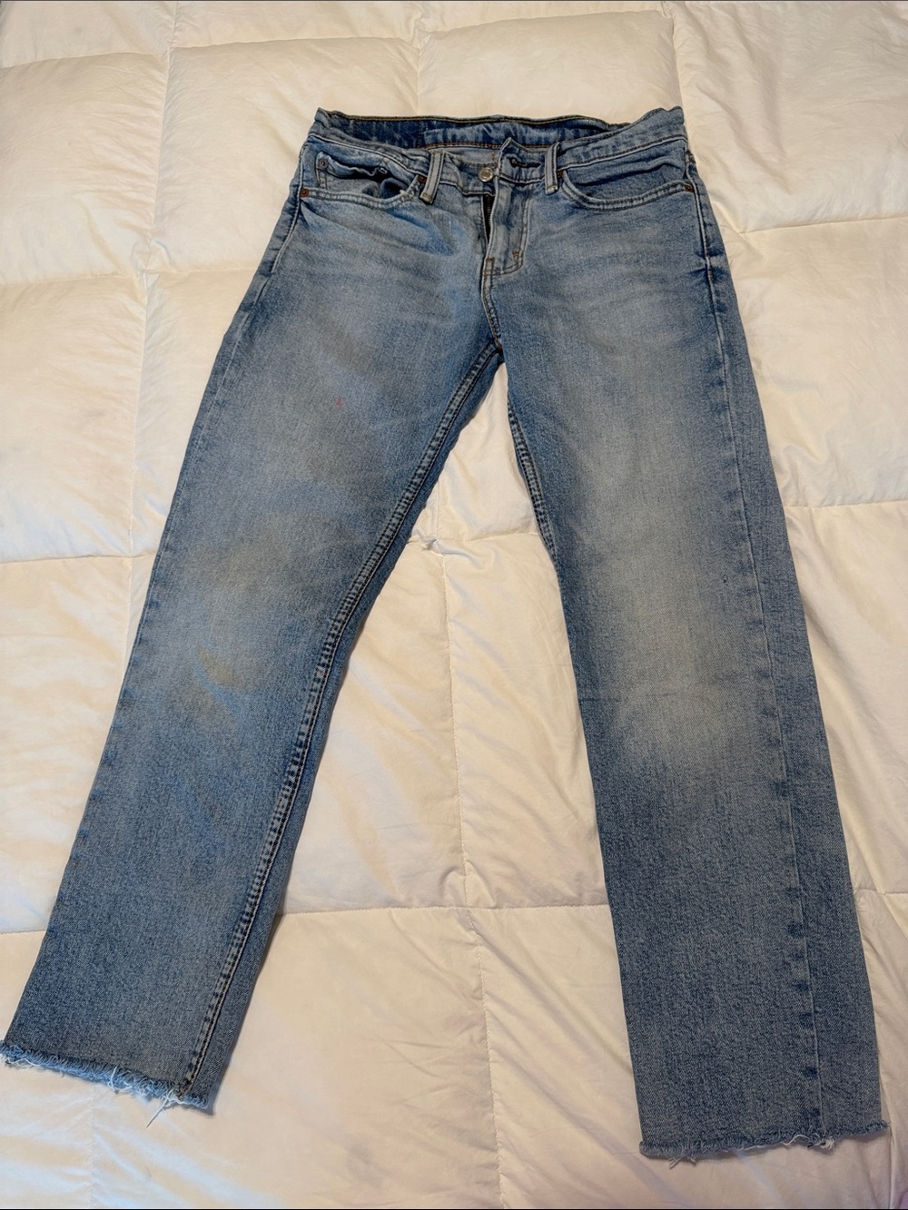 Vintage  Levi’s 511 - Light Blue Straight-Leg Jeans